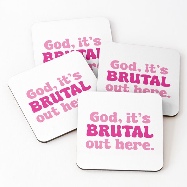 Item preview, God, It's Brutal Out Here! (Pink Design) designed and sold by FilipeFerreira.