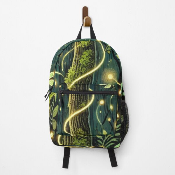 Item preview, Enchanted Firefly Forest: Glowing Mystical Woodland Night designed and sold by TeslaSt0re.