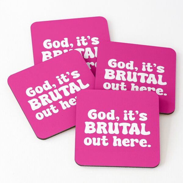 Item preview, God, It's Brutal Out Here! (White Design) designed and sold by FilipeFerreira.