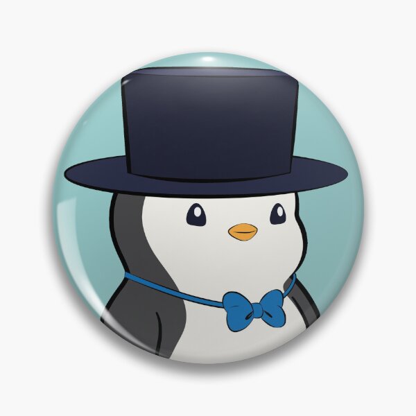 Item preview, Pudgy Penguin Pocket Logo #2411 designed and sold by OpenSeahub.