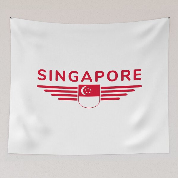 Aperçu de l'œuvre T-Shirt Singapour – Pour les amoureux de la ville créée et vendue par ElvisU.