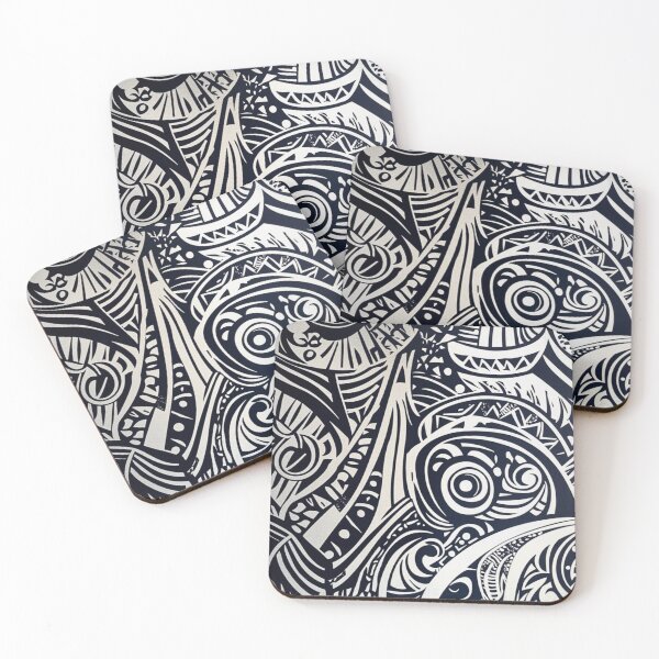 Item preview, New Zealand Paua Māori Pattern Koru Design 286 designed and sold by GrinGalore.