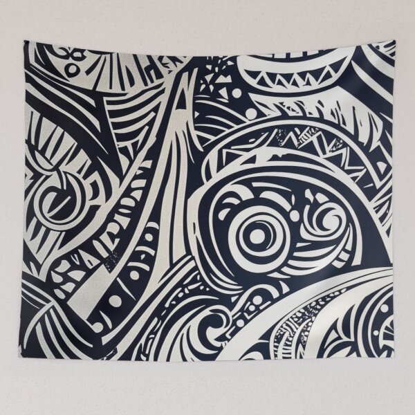 Item preview, New Zealand Paua Māori Pattern Koru Design 286 designed and sold by GrinGalore.