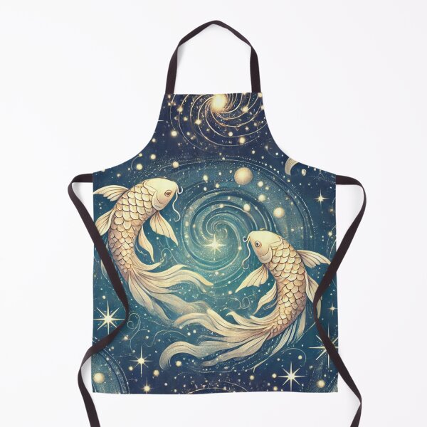 Item preview, Celestial Koi Fish: Cosmic Elegance in a Starry Galaxy designed and sold by TeslaSt0re.