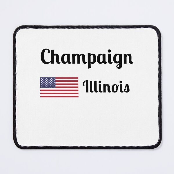 Item preview, Champaign Illinois - Stylish Prints, designed and sold by Fleetwood1994.
