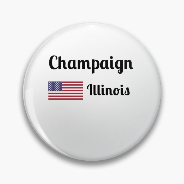 Item preview, Champaign Illinois - Stylish Prints, designed and sold by Fleetwood1994.