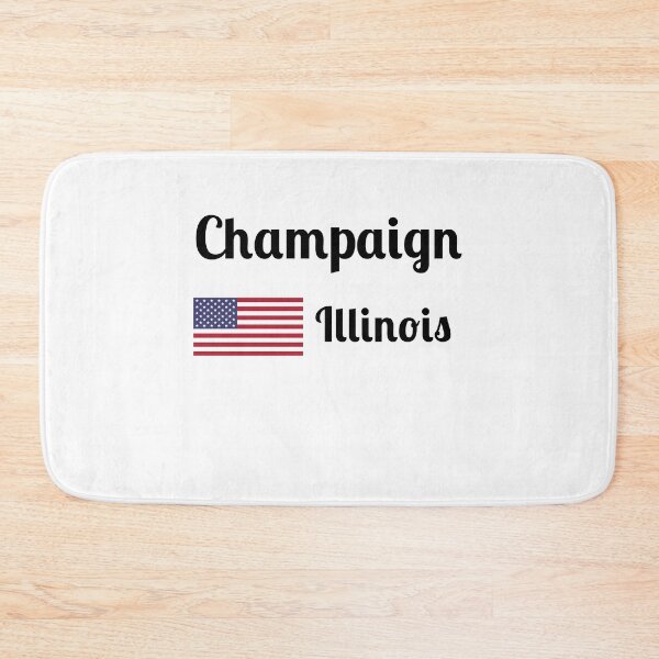 Item preview, Champaign Illinois - Stylish Prints, designed and sold by Fleetwood1994.