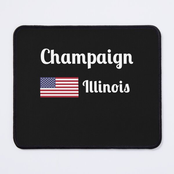 Item preview, Champaign Illinois - Stylish Prints, designed and sold by Fleetwood1994.