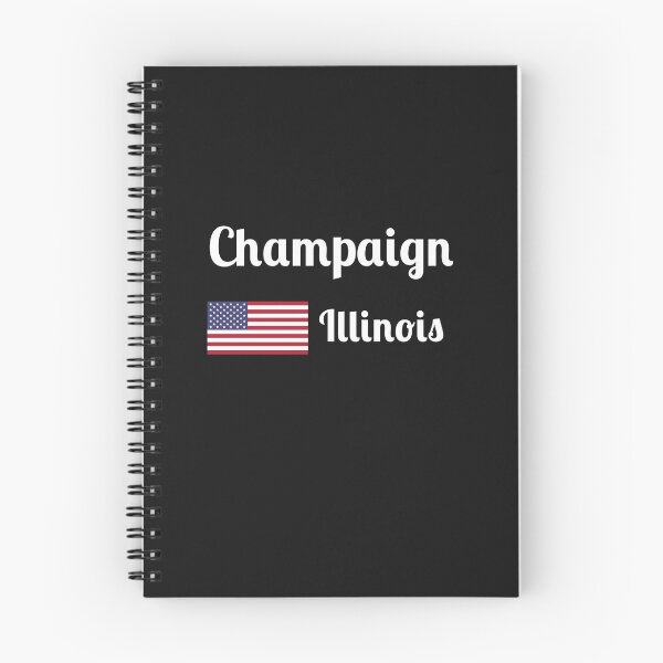 Item preview, Champaign Illinois - Stylish Prints, designed and sold by Fleetwood1994.