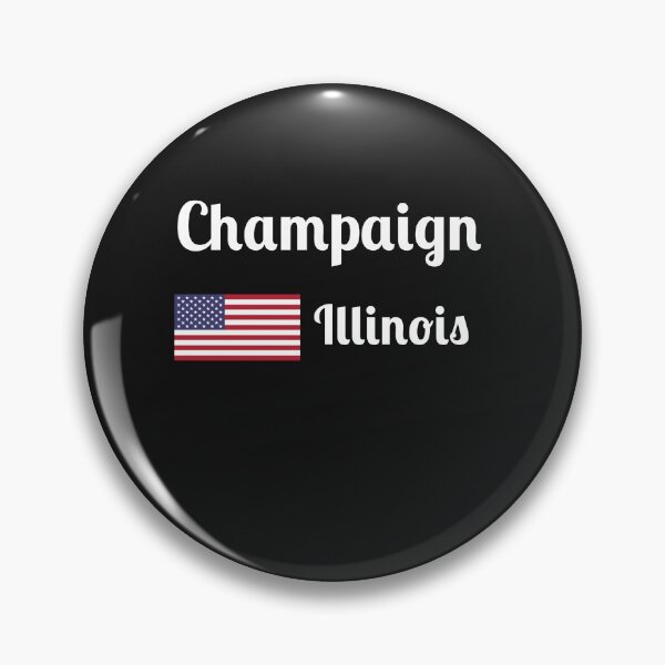 Item preview, Champaign Illinois - Stylish Prints, designed and sold by Fleetwood1994.