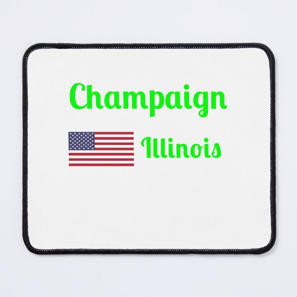 Item preview, Champaign Illinois - Stylish Prints, designed and sold by Fleetwood1994.