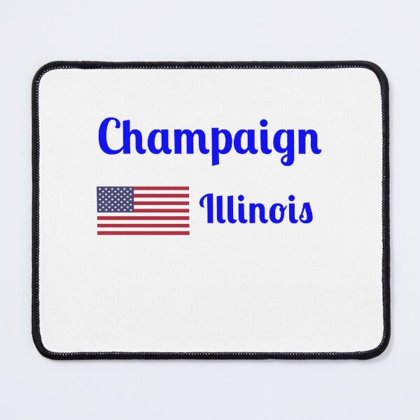 Item preview, Champaign Illinois - Stylish Prints, designed and sold by Fleetwood1994.