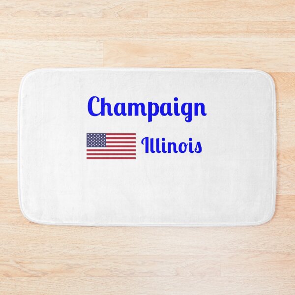 Item preview, Champaign Illinois - Stylish Prints, designed and sold by Fleetwood1994.