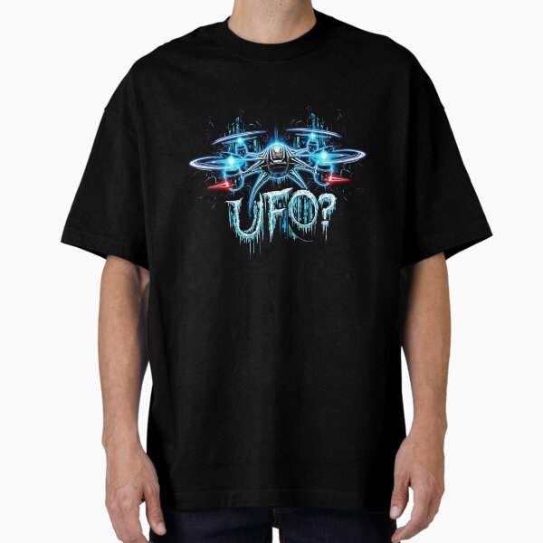 Item preview, UFO Drone Graphic designed and sold by digiterman.