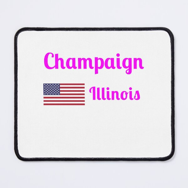 Item preview, Champaign Illinois - Stylish Prints, designed and sold by Fleetwood1994.