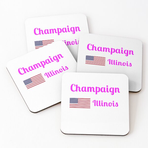Item preview, Champaign Illinois - Stylish Prints, designed and sold by Fleetwood1994.