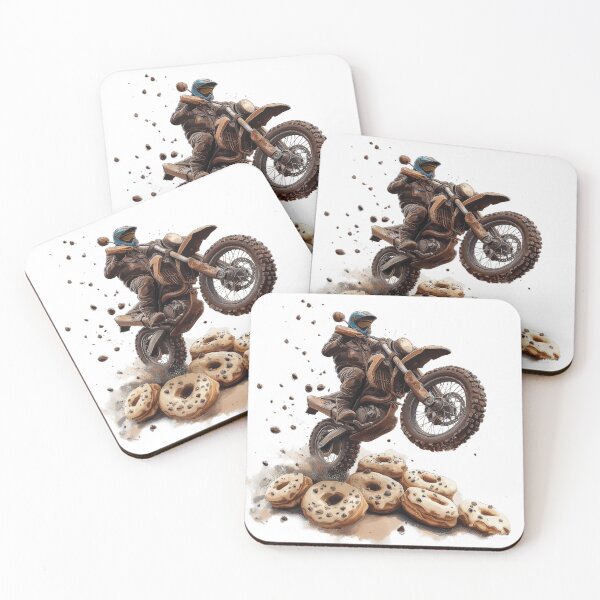 Item preview, Donut Dirt Bike Adventure designed and sold by MotoBites.