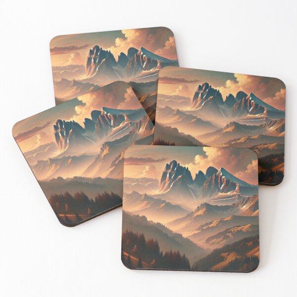 Item preview, AI generated mountain range designed and sold by AI-this-is-AI.