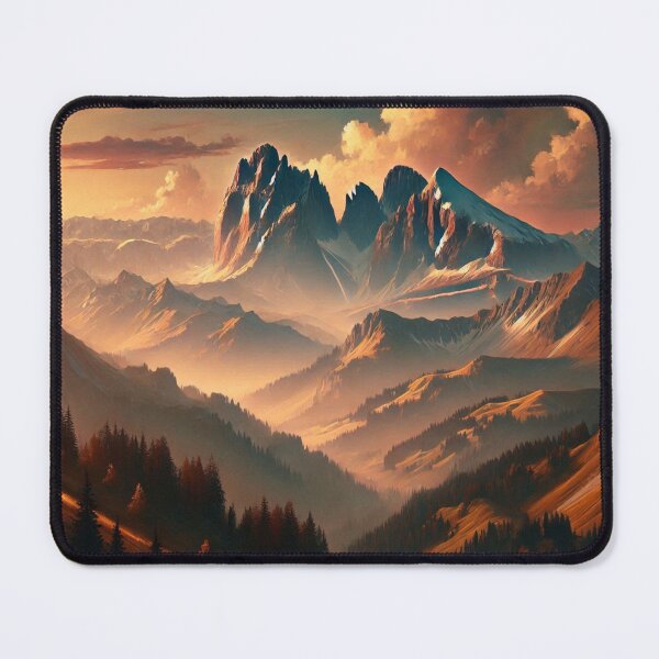 Item preview, AI generated mountain range designed and sold by AI-this-is-AI.