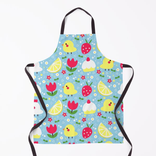 Item preview, New Year Charm: Cute Chickens, Lemons & Tulips designed and sold by Tulip Creators .