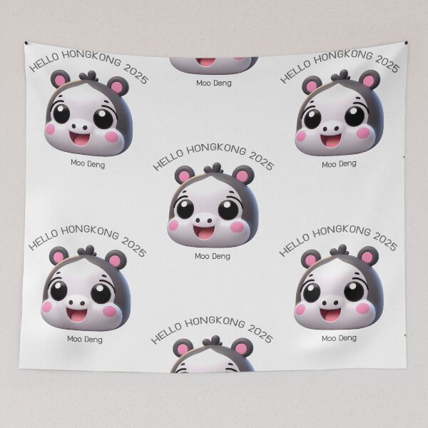 Item preview, HELLO HONGKONG 2025 Moo Deng designed and sold by Irene1611.