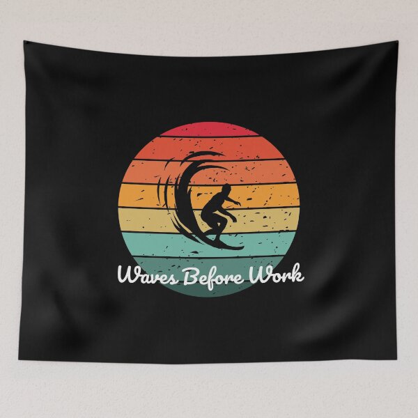 Item preview, Waves Before Work designed and sold by musthavewords.
