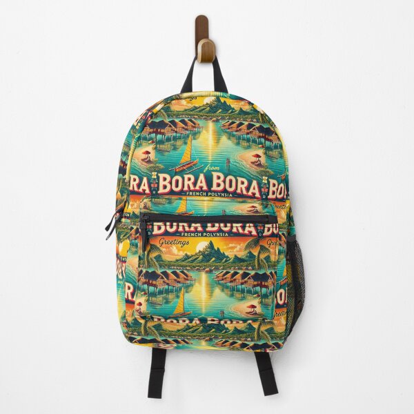 Item preview, Greetings from Bora Bora – Vintage Paradise of French Polynesia designed and sold by Meta2Physical.
