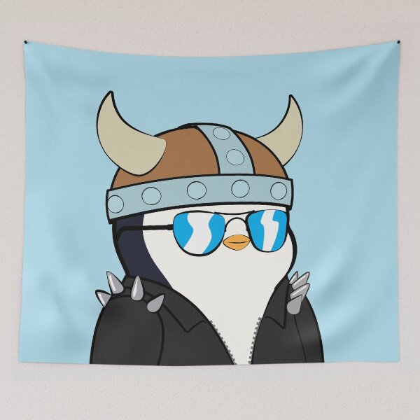 Item preview, Pudgy Penguin Pocket Logo #3560 designed and sold by OpenSeahub.