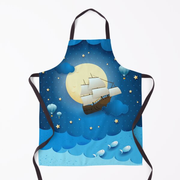 Item preview, Night of Dreams, seascape and ghost ship designed and sold by LuisaVenturoli.