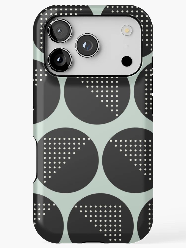 Thumbnail 1 of 4, iPhone Case, circle pattern design designed and sold by THEDESIGNERTTY.