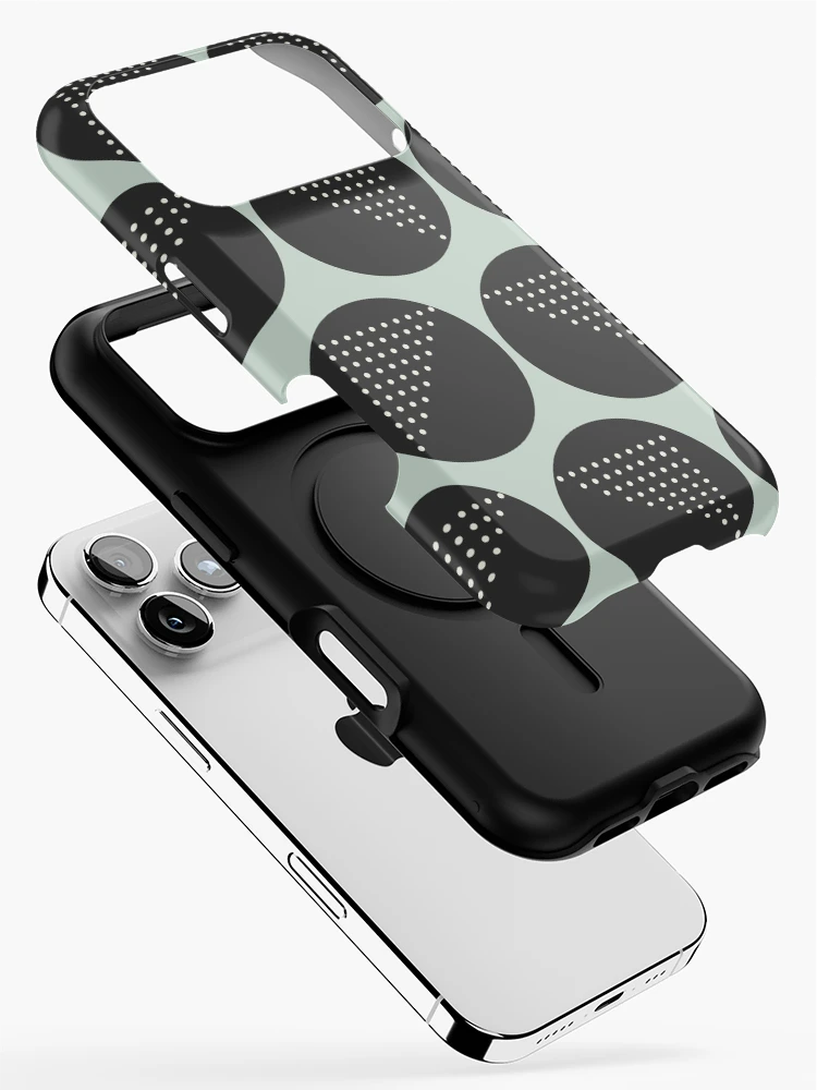 Thumbnail 2 of 4, iPhone Case, circle pattern design designed and sold by THEDESIGNERTTY.