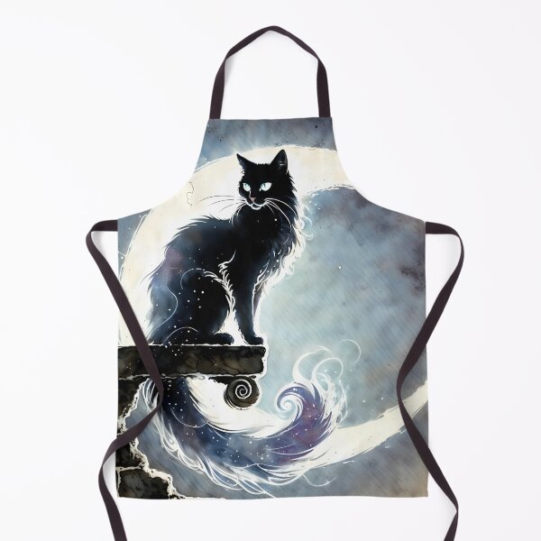 Item preview, Black Cat Night designed and sold by RubisLeaf.