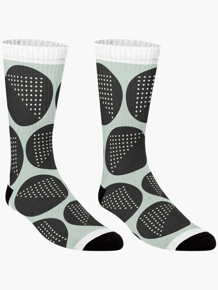 Thumbnail 3 of 5, Socks, circle pattern design designed and sold by THEDESIGNERTTY.