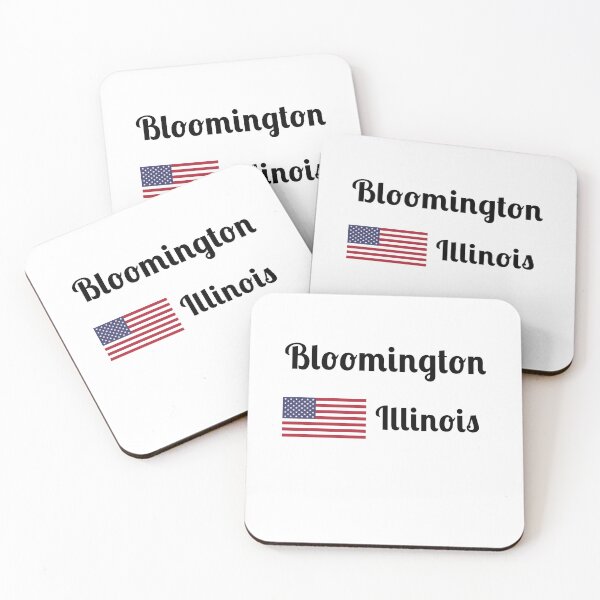 Item preview, Bloomington Illinois - Stylish Prints, designed and sold by Fleetwood1994.