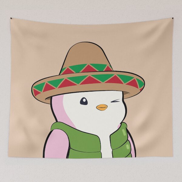 Item preview, Pudgy Penguin Pocket Logo #3738 designed and sold by OpenSeahub.
