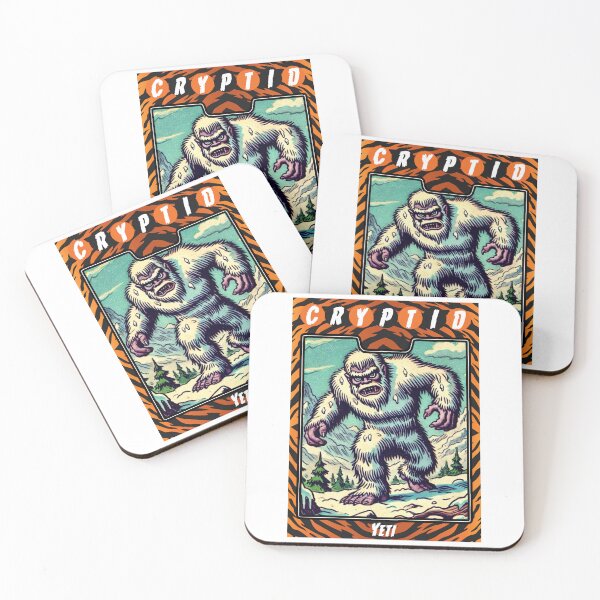 Item preview, Diseño de tarjeta coleccionable con rayas de tigre yeti designed and sold by Phishfewd.