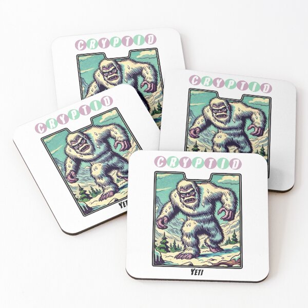 Item preview, Diseño de tarjeta coleccionable de Cryptid Yeti designed and sold by Phishfewd.