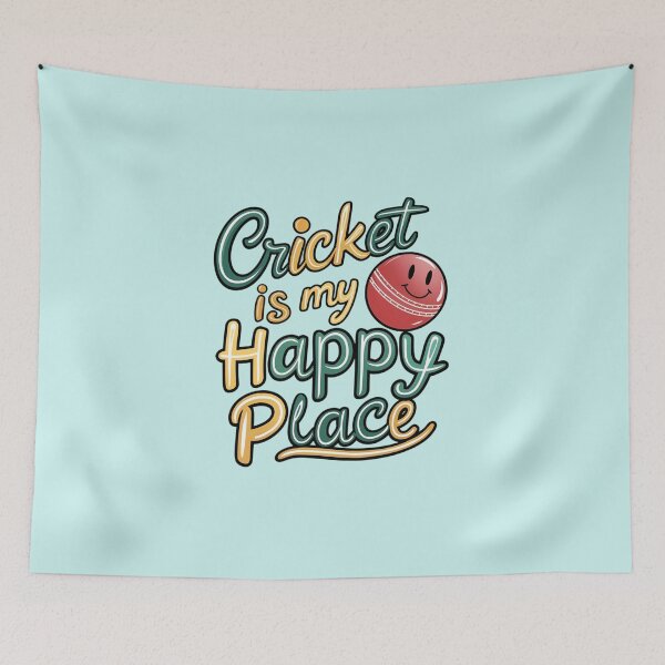 Item preview, Cricket Is My Happy Place designed and sold by Jollys-ArtShop.