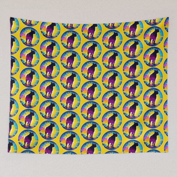 Item preview, Colorburst Cat - Vibrant Shadow and Light designed and sold by ChrisButler.