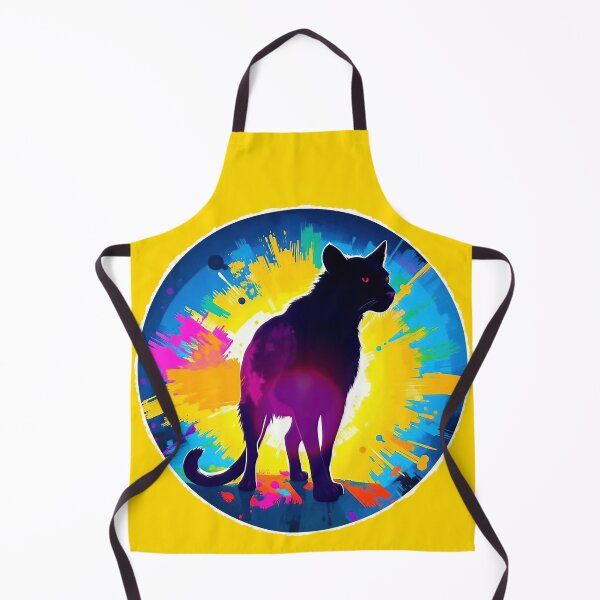 Item preview, Colorburst Cat - Vibrant Shadow and Light designed and sold by ChrisButler.