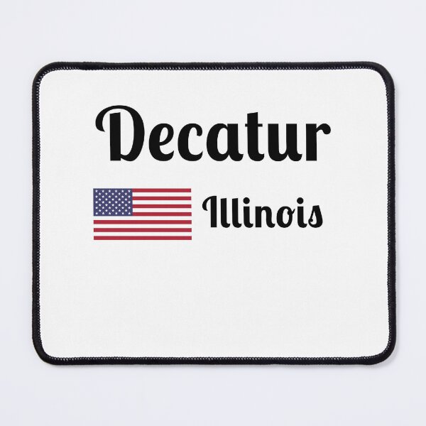 Item preview, Decatur Illinois - Stylish Prints, designed and sold by Fleetwood1994.