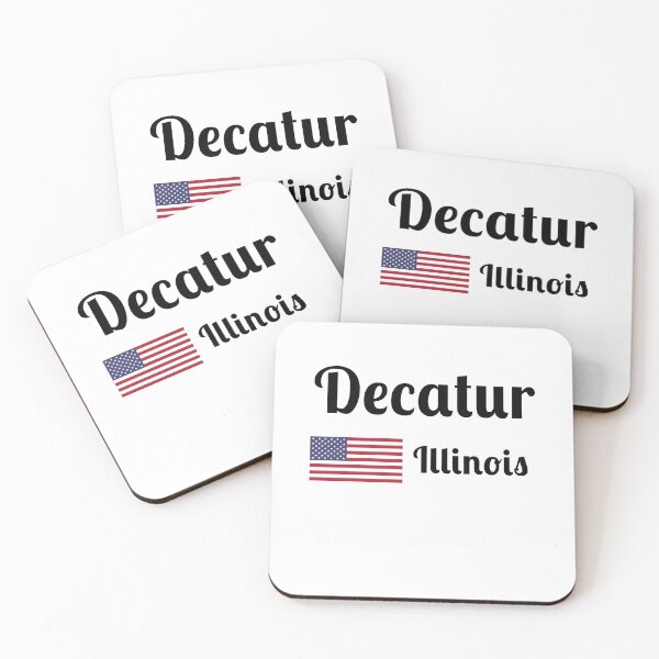 Item preview, Decatur Illinois - Stylish Prints, designed and sold by Fleetwood1994.