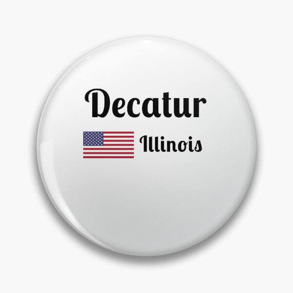 Item preview, Decatur Illinois - Stylish Prints, designed and sold by Fleetwood1994.