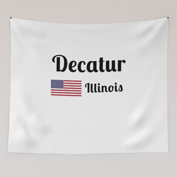 Item preview, Decatur Illinois - Stylish Prints, designed and sold by Fleetwood1994.