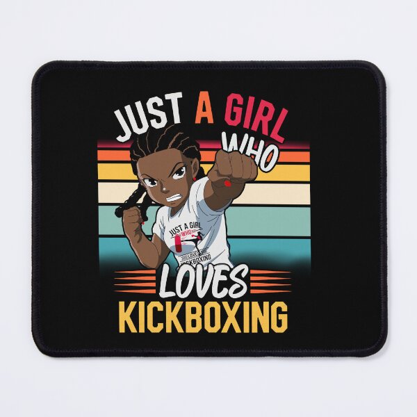 Item preview, Just a girl who loves kickboxing, kickboxing girl, kickboxing mom designed and sold by mwebba2005.