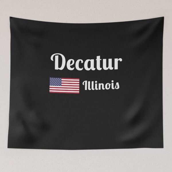 Item preview, Decatur Illinois - Stylish Prints, designed and sold by Fleetwood1994.