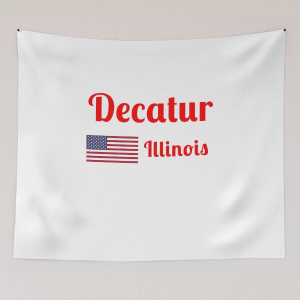 Item preview, Decatur Illinois - Stylish Prints, designed and sold by Fleetwood1994.