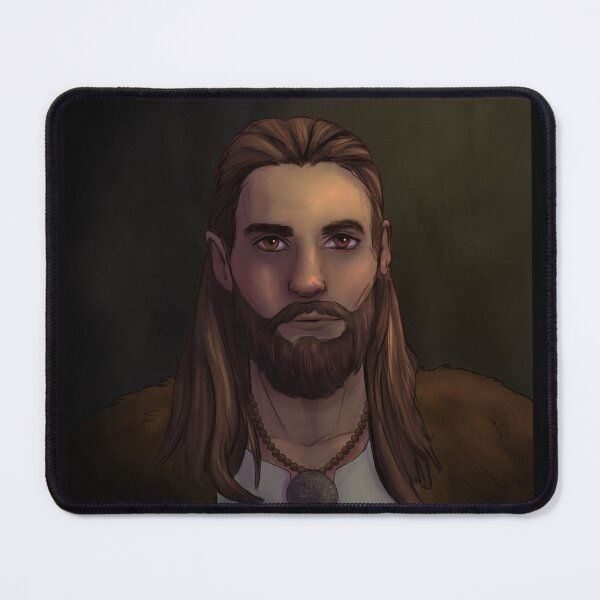 Item preview, Viking warrior with futhark rune pendant designed and sold by Sowa-draw.