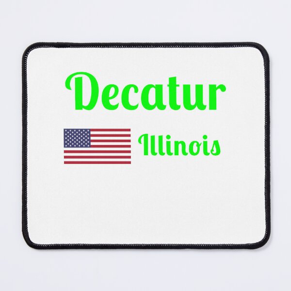 Item preview, Decatur Illinois - Stylish Prints, designed and sold by Fleetwood1994.