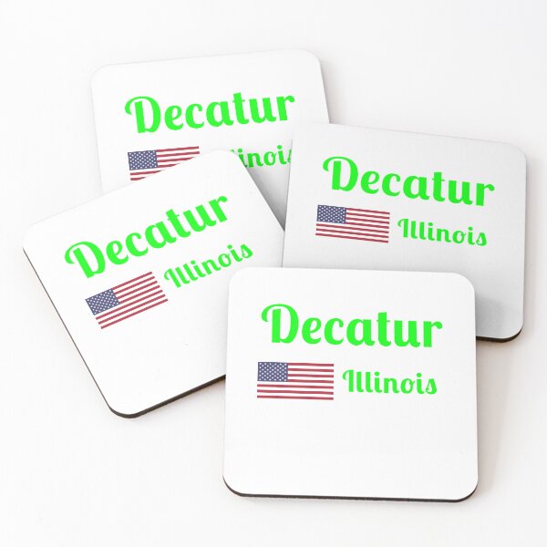 Item preview, Decatur Illinois - Stylish Prints, designed and sold by Fleetwood1994.